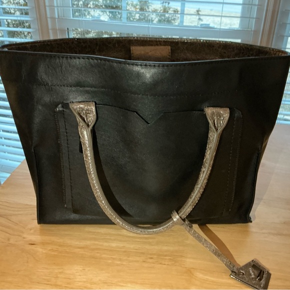 Botkier New York genuine leather structured tote bag - Picture 1 of 7